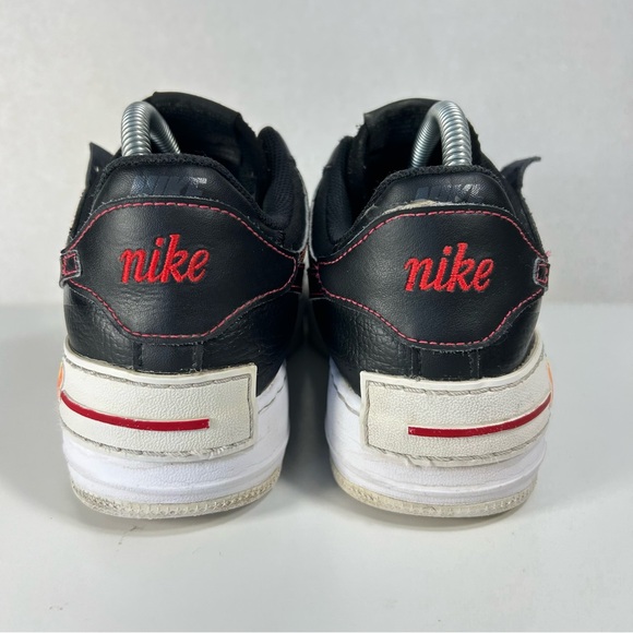 Nike Air Force 1 Shadow Rainbow Pride LGBTQ Black Shoe DJ5998-001; Womens Size 9 - Picture 13 of 16